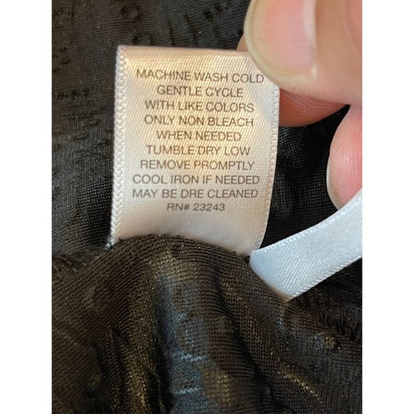 New York Company Womens Paisley Jacquard Print Dress CN140054 Black Size XXL - Picture 9 of 9